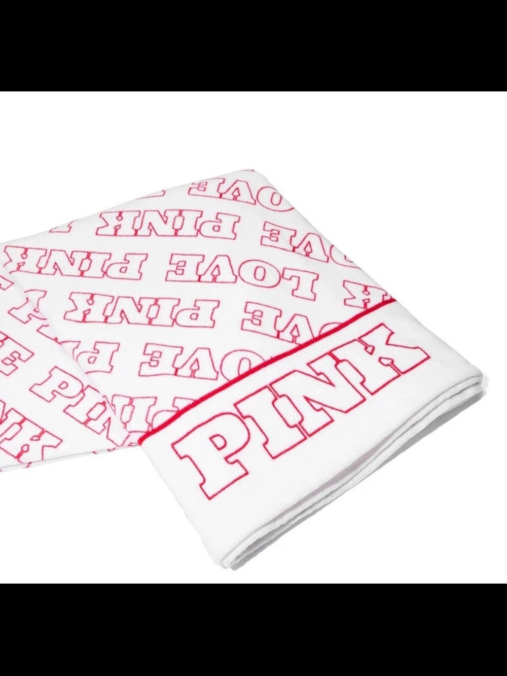 PINK Logo Towel NIP